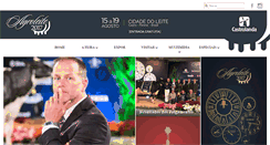 Desktop Screenshot of agroleitecastrolanda.com.br